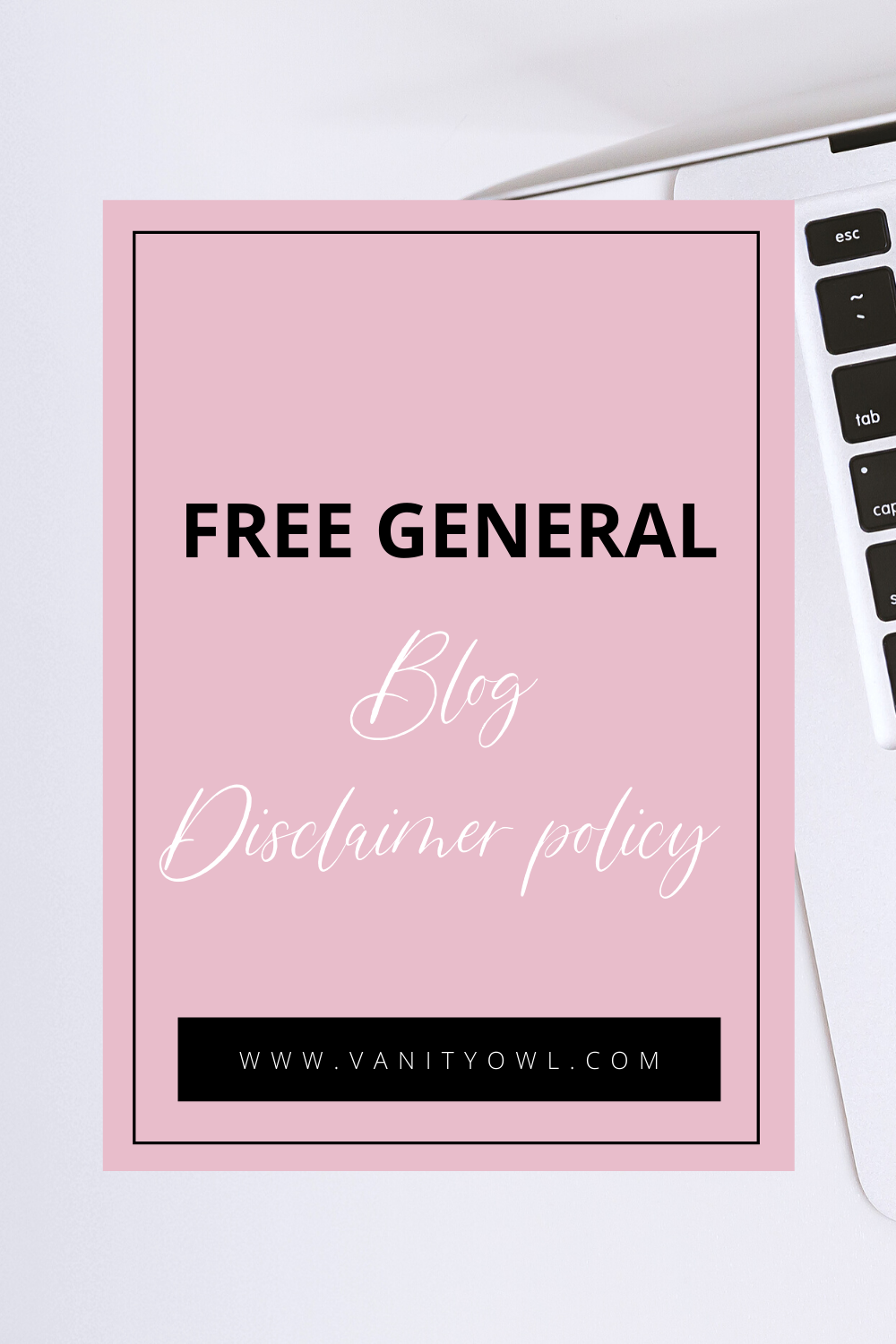 How to make your blog legal with free resources - Vanity Owl